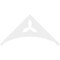 Ekena Millwork Pitch Naple Architectural Grade PVC Gable Pediment, 60"W x 30"H x 1"P (12/12) GPP060X030X100NAP - alternate 3